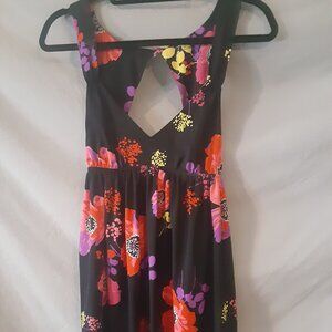 Roxy Black Floral Dress